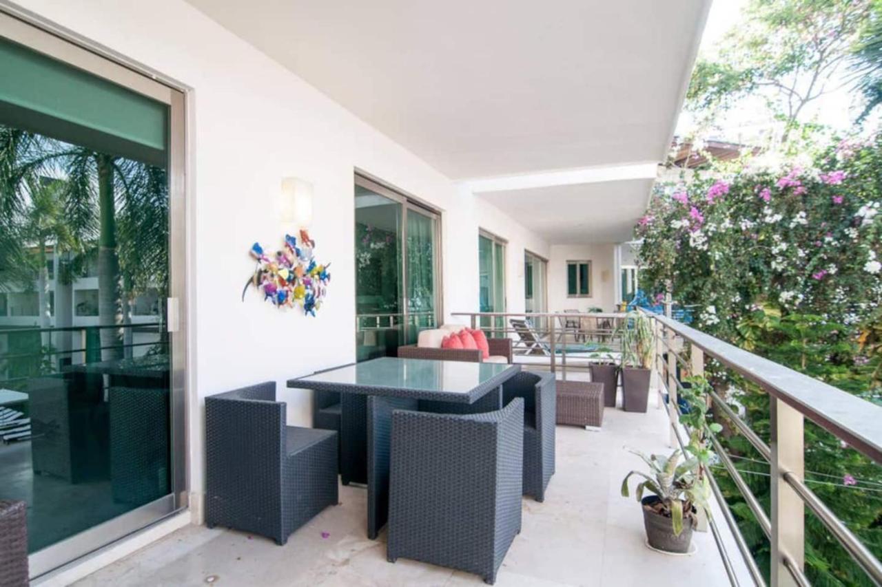 Luxurious & Central Condo In Playa Steps From The Beach Πλάγια Ντελ Κάρμεν Εξωτερικό φωτογραφία