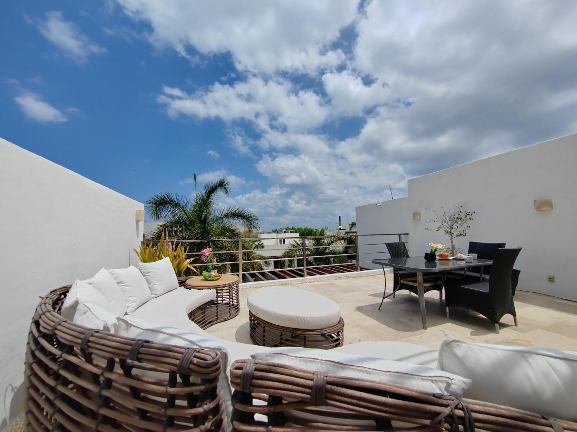 Luxurious & Central Condo In Playa Steps From The Beach Πλάγια Ντελ Κάρμεν Εξωτερικό φωτογραφία