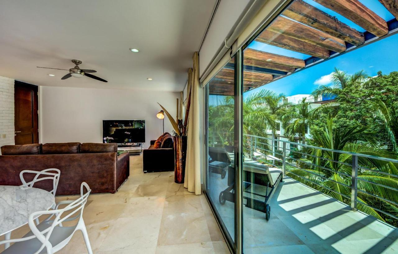 Luxurious & Central Condo In Playa Steps From The Beach Πλάγια Ντελ Κάρμεν Εξωτερικό φωτογραφία